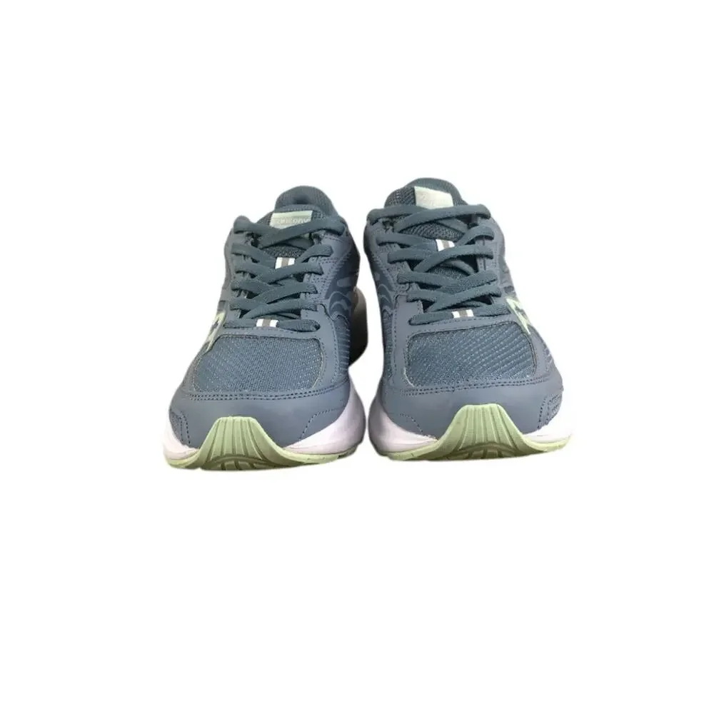 SAUCONY Cohesion 17 Running Shoe Sneakers W 9.5 Blue Jade Mesh Everyday Athletic